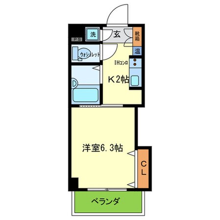 マンション丸旺の物件間取画像